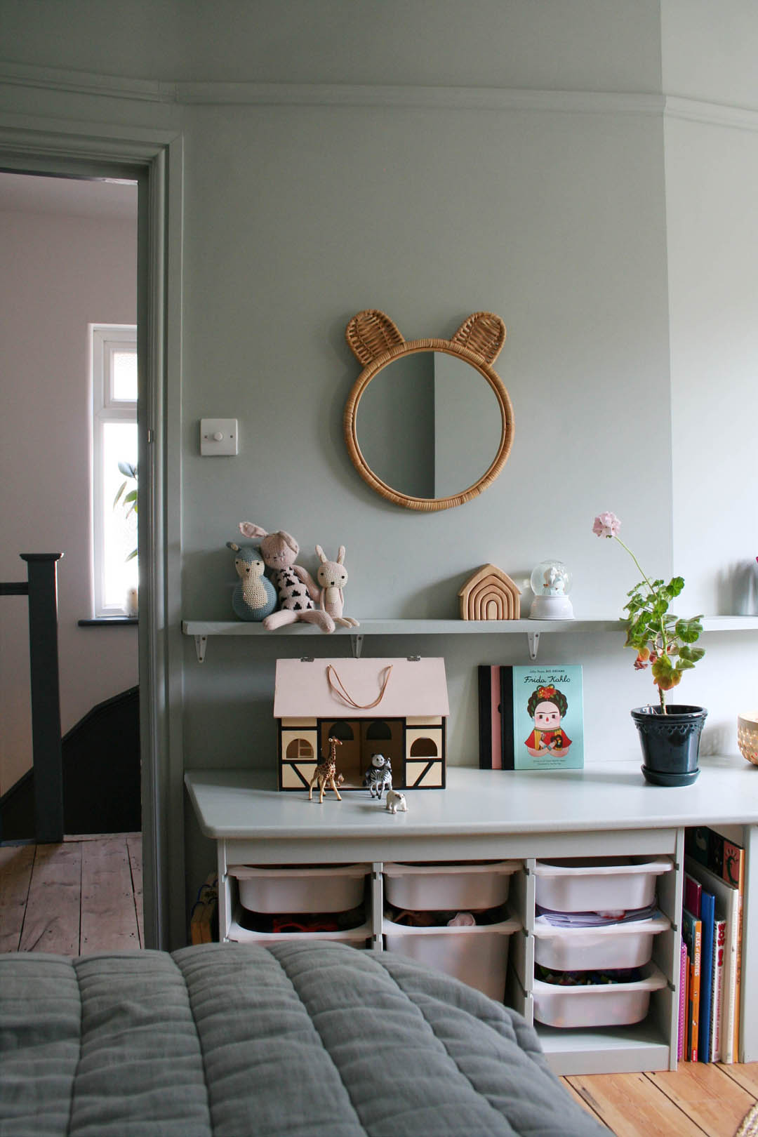 Light Blue and Inchyra Blue Apartment Apothecary